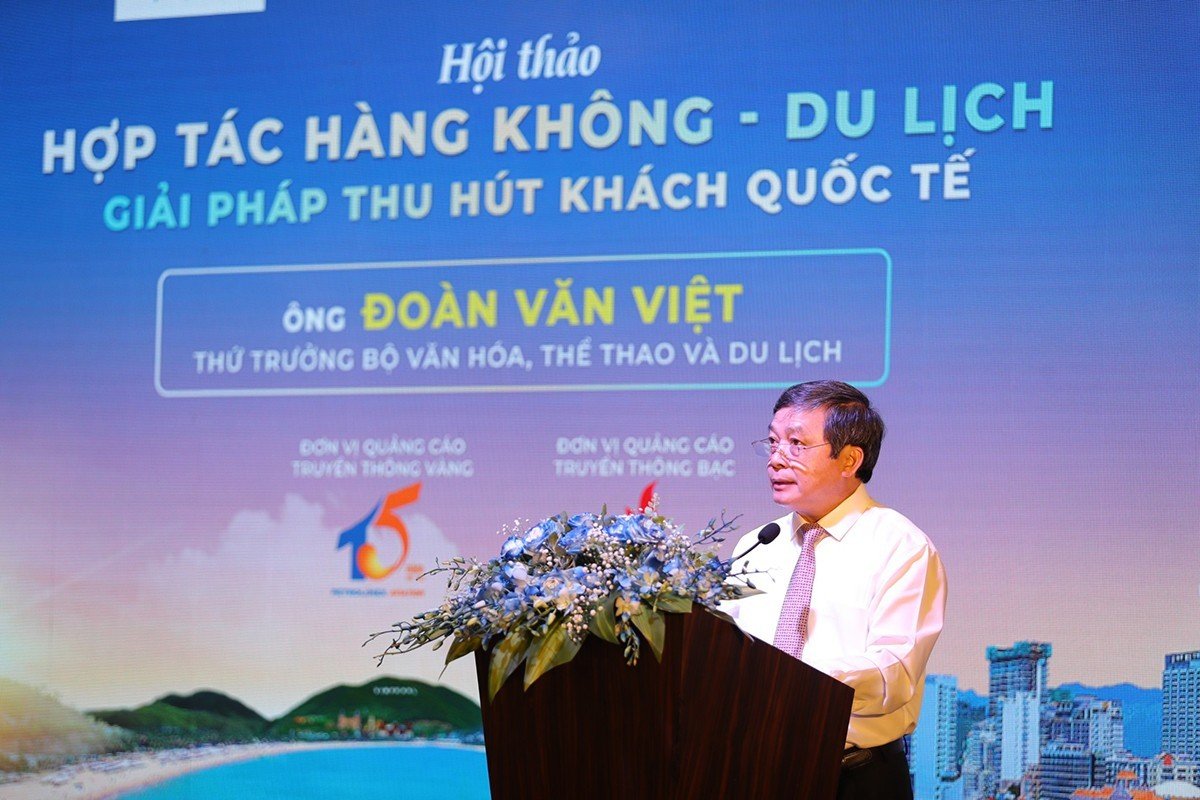 Thứ trưởng Đoàn Văn Việt phát biểu tại Hội thảo
